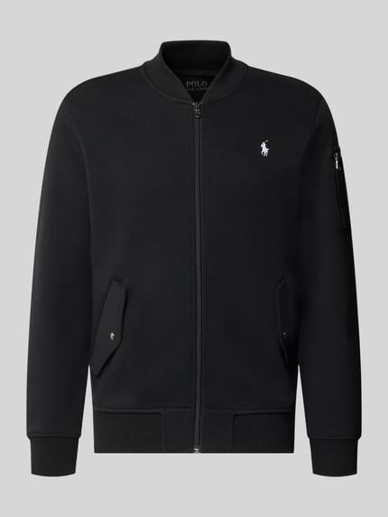 Polo Ralph Lauren Regular Fit Sweatjacke aus Baumwoll-Mix Black 2