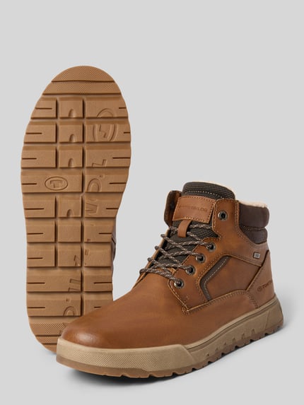 Tom Tailor Boots mit Warmfutter Modell 'Onar' Cognac 4
