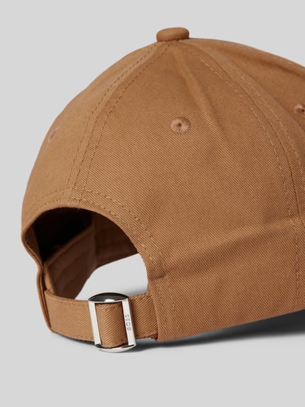 BOSS Basecap mit Label-Stitching Beige 3
