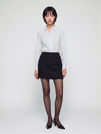 Calvin Klein Womenswear Minirock mit Logo-Detail Black 1
