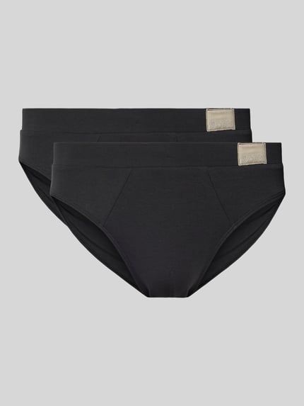 Sloggi Slip met elastische band in set van 2 Zwart - 1