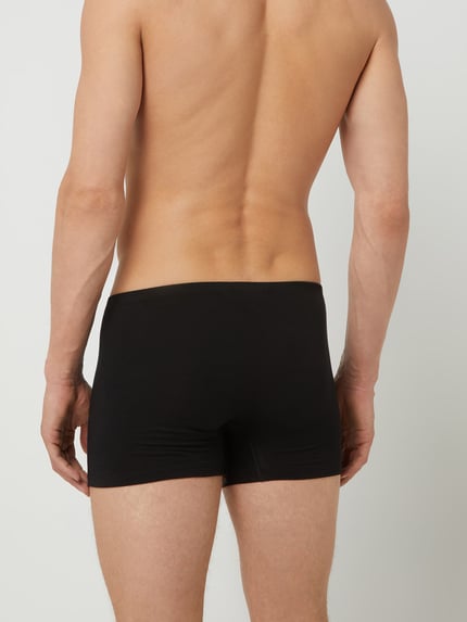 SCHIESSER Trunks mit Stretch-Anteil im 2er-Pack  Black 3