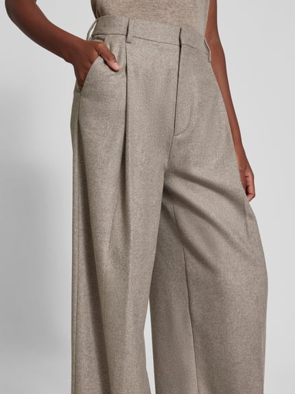 Filippa K Stoffen broek met achterzakken Lichtgrijs - 3