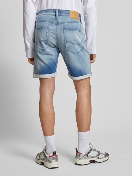 JACK & JONES Szorty jeansowe z 5 kieszeniami model ‘RICK’ Jasnoniebieski 5