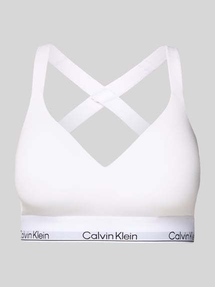 Calvin Klein Underwear Bralette mit wattierten Cups Modell 'Lift' Weiss 1