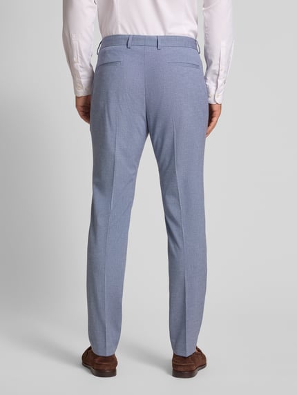 s.Oliver BLACK LABEL Regular Fit Anzughose mit Leinen-Anteil Hellblau 5