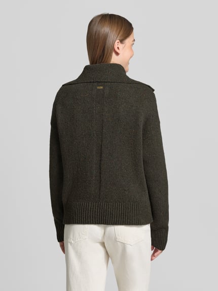 Barbour Troyer mit Halbzipp Modell 'LAVENSDALE' Oliv 5