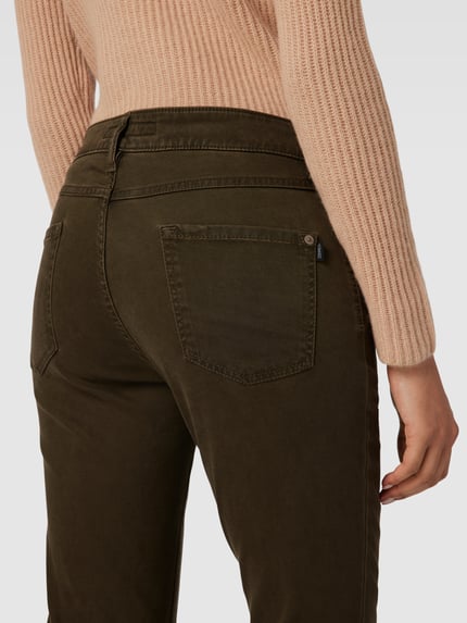 Zerres Jeans im 5-Pocket-Design Modell 'CORA' Oliv 3
