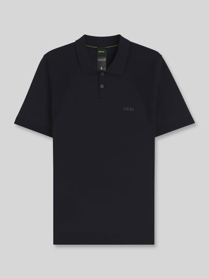 BOSS Green Poloshirt mit Logo Detail Marine 2