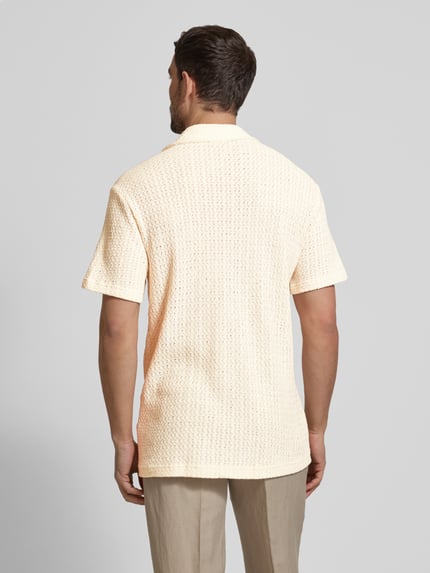 Selected Relaxed Fit Freizeithemd mit Umlegekragen Modell 'SLHRELAXBANE' Offwhite 5
