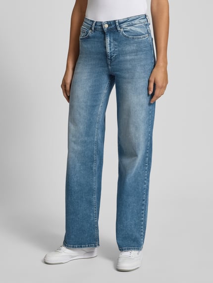 ONLY Loose Fit Jeans aus Baumwoll-Mix Modell 'MADISON' Hellblau 4