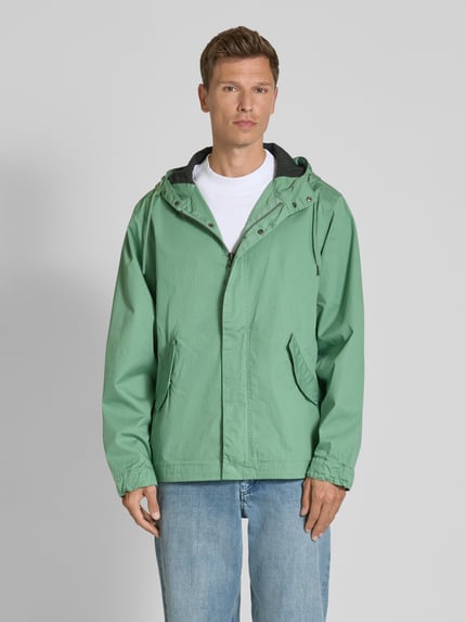 DEUS EX MACHINA Parka mit Pattentaschen Modell 'Murphy' Gruen 4