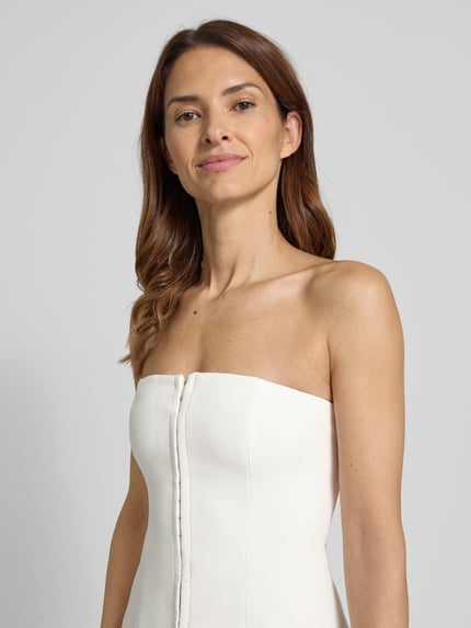 Forever New Abendkleid im 2-in-1-Look Offwhite 3