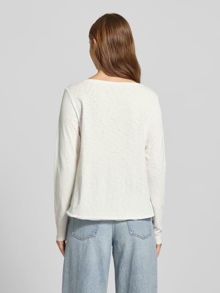 Marc O'Polo DENIM Shirt met lange mouwen van biologisch katoen Wit - 5