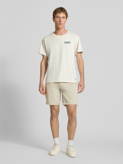 Redefined Rebel Bermudas mit Gürtel und Eingrifftaschen Modell 'NEBRASKA' Lind 1