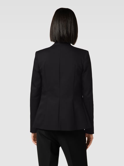 DRYKORN Blazer mit Knopfverschluss und Eingrifftaschen Modell 'TECHNO' Black 5