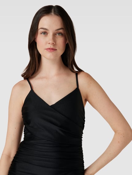 Jake*s Cocktail Cocktailkleid in Wickel-Optik Black 3