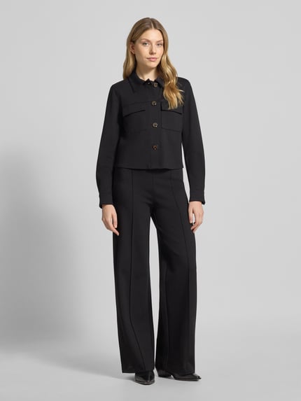 Christian Berg Woman Selection Blazer met platte kraag Zwart - 1
