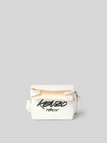 Kenzo Schoudertas met logoprint Wit - 2