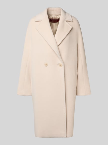 Regular fit lange wollen jas van alpacamix, model 'TOKIO' Shop The Look MANNEQUINE