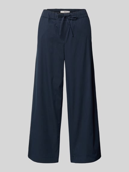 Brax regular fit culotte van katoenmix Marineblauw - 2