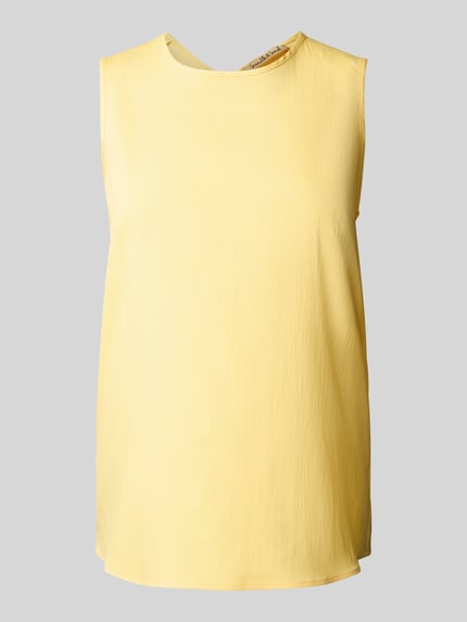 Smith and Soul Blousetop met ronde hals Pastelgeel - 2