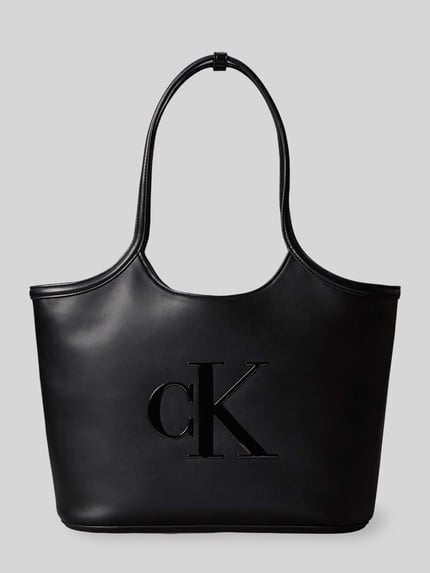 CK Calvin Klein Shopper mit Logo-Prägung Black 1