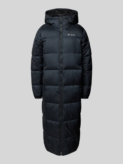 Columbia Steppmantel mit Label-Print Black 2