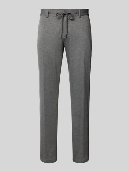 s.Oliver BLACK LABEL Slim Fit Jogpants aus Stretch-Jersey Modell 's.O JOGG' Anthrazit 2