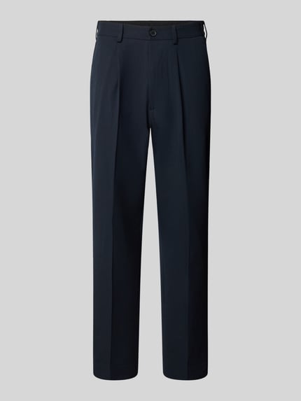 Tapered Fit Chino mit Viskose-Anteil Shop The Look MANNEQUINE