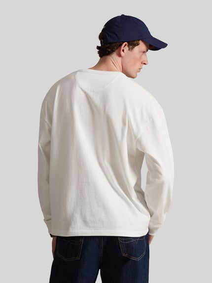 Polo Ralph Lauren relaxed fit shirt met lange mouwen van puur katoen Wit - 5