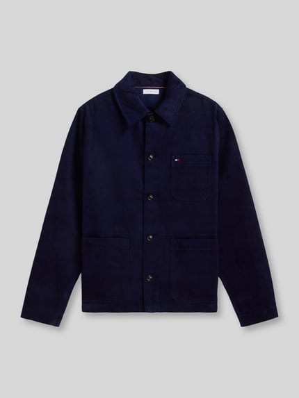 Tommy Hilfiger Regular Fit Freizeithemd aus reiner Baumwolle Marine 2