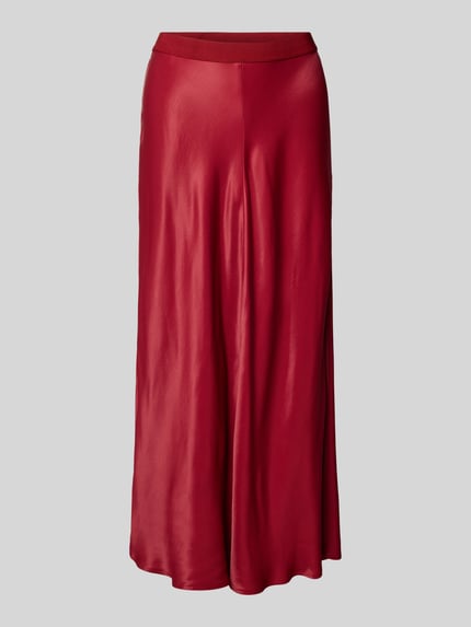 someday. Midirok van viscose met elastische band, model 'Odinia' Rood - 2