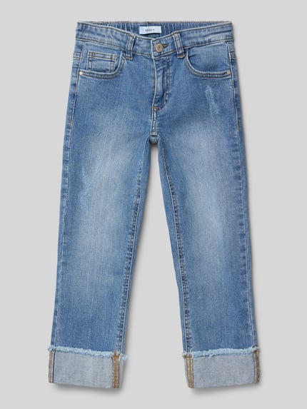 NAME IT Regular fit jeans in 5-pocketmodel, model 'ROSE' Blauw - 1