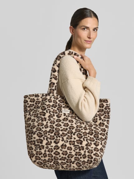 Barts Shopper mit Fleece-Innenfach Modell 'Bugbane' Offwhite 1
