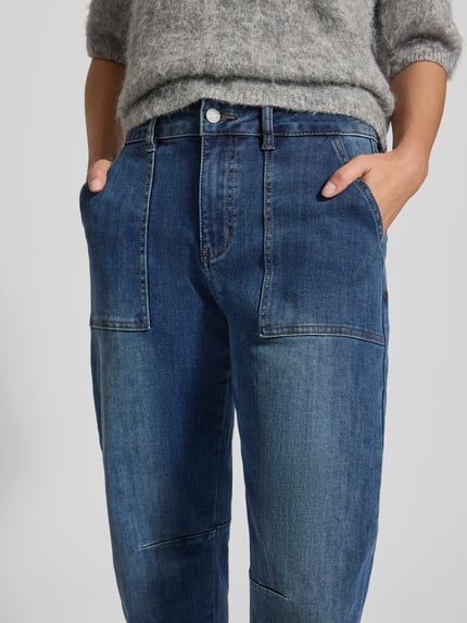 Buena Vista Jeans mit Eingrifftaschen Jeansblau 3