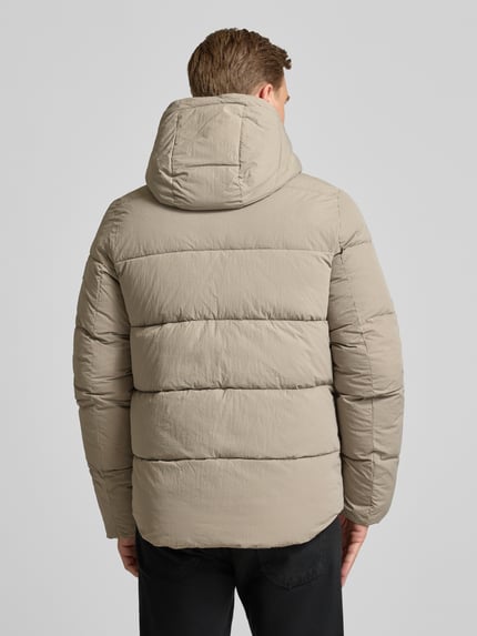 ECOALF Steppjacke mit Reißverschlusstaschen Modell 'BAZON' Sand 5