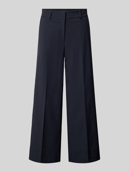 CAMBIO Stoffhose mit Eingrifftaschen Modell 'CARA' Marine 2