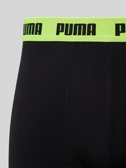 PUMA Trunks mit Label-Detail im 3er-Pack Black 2