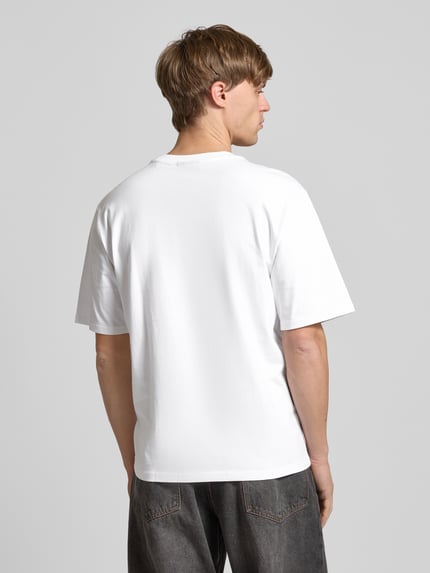 REVIEW X MATW T-Shirt mit Label-Print Weiss 5