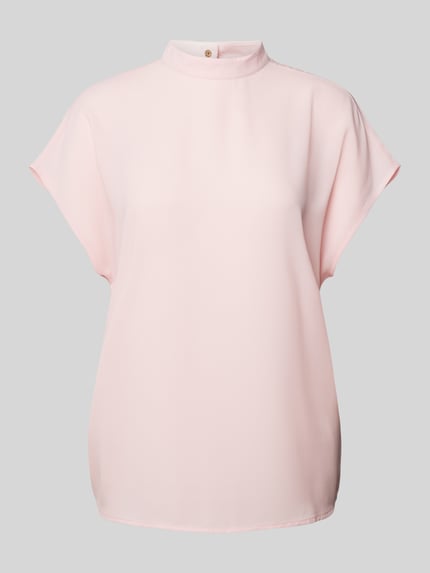 Jake*s Collection Blusenshirt mit Stehkragen Rosa 2