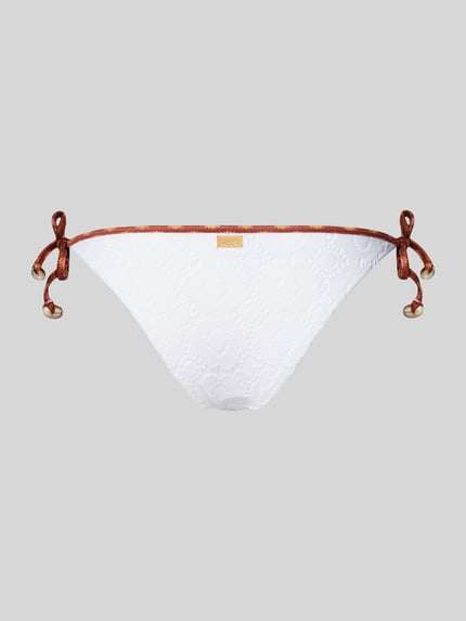 Banana Moon Bikinibroekje met koordsluiting opzij, model 'JAKA SOLARBAY' Middenbruin - 3