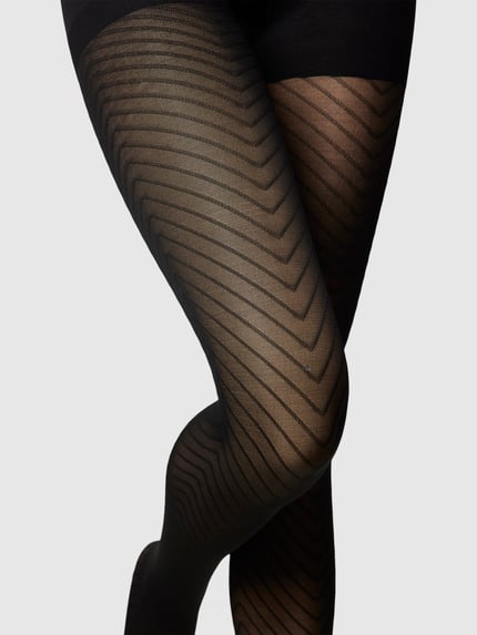MAGIC Bodyfashion Panty met verstevigde tenen, model 'INCREDIBLE LEGS' Black - 3