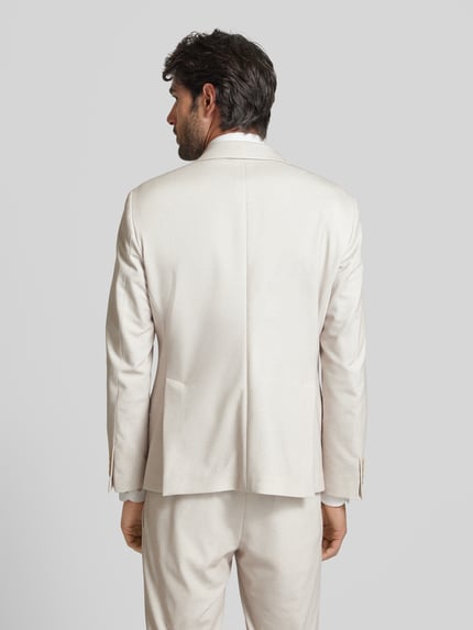 Atelier Torino Sakko mit Brustleistentasche Beige 5