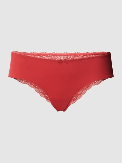 Heupslip met kanten inzet Shop The Look MANNEQUINE