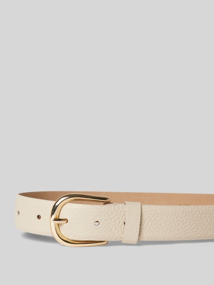 Weinmann Gürtel aus echtem Leder Modell 'Adra' Beige 2