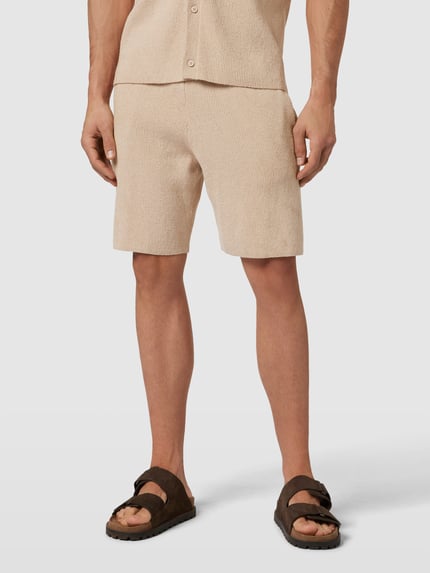 Jake*s Studio Men Regular Fit Shorts mit Gesäßtasche Sand 4