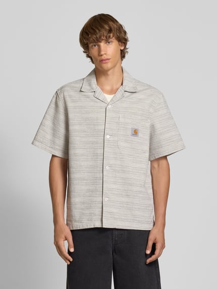 Carhartt Work In Progress Freizeithemd mit Reverskragen Modell 'Gellar' Beige 4