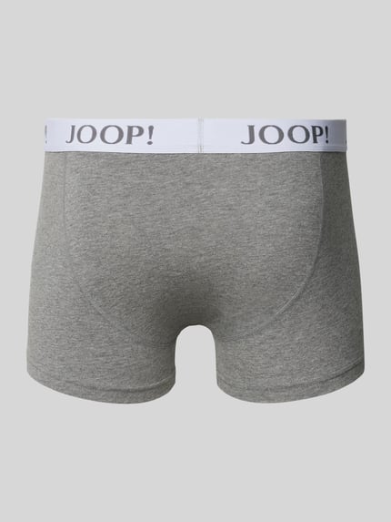 JOOP! COLLECTION Boxershorts mit elastischem Label-Bund im 3er-Pack Hellgrau 3