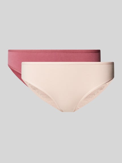 SNOCKS Slip met elastische band in set van 2 Abrikoos - 1